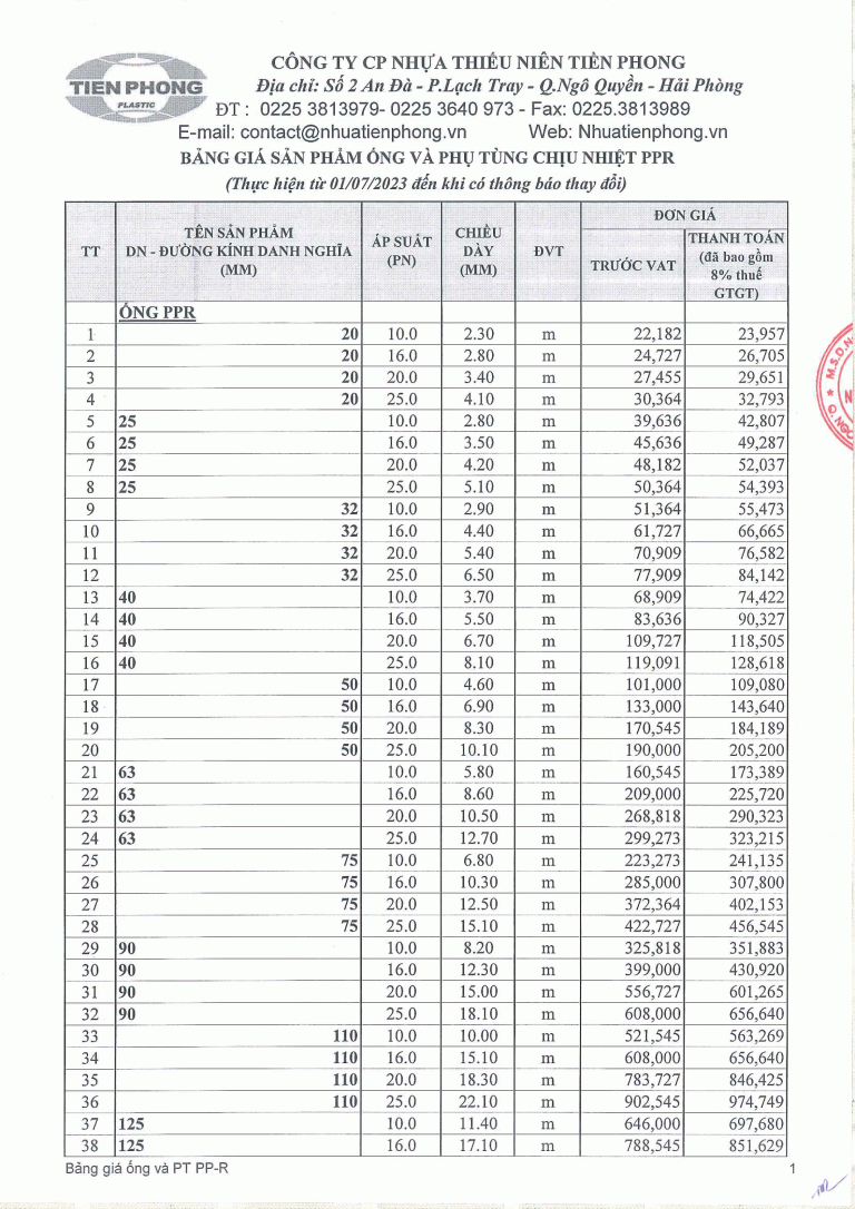 Bang-bao-gia-ong-nhua-ppr-tien-phong-1